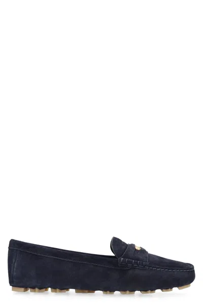 MIU MIU SUEDE LOAFERS