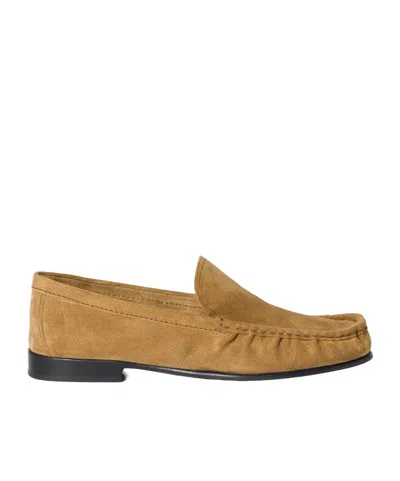 MIU MIU SUEDE LOAFERS