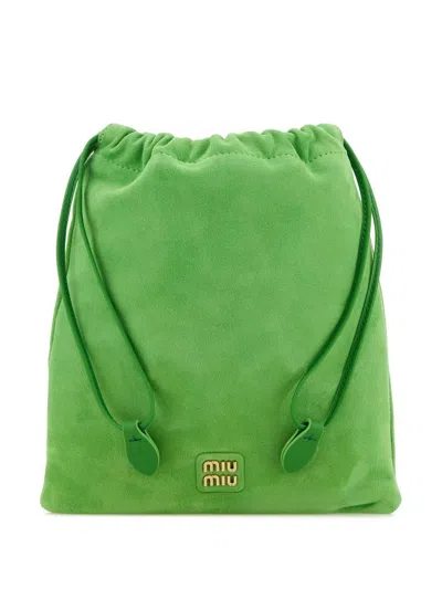 Miu Miu Suede Pouch