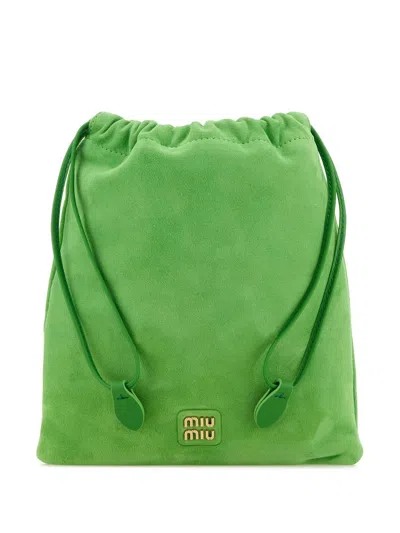 MIU MIU MIU MIU SUEDE POUCH