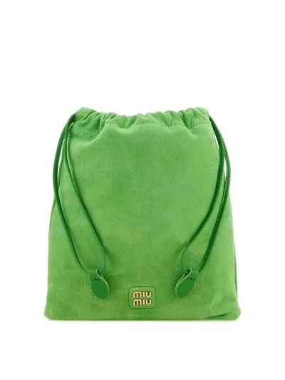 MIU MIU SUEDE POUCH