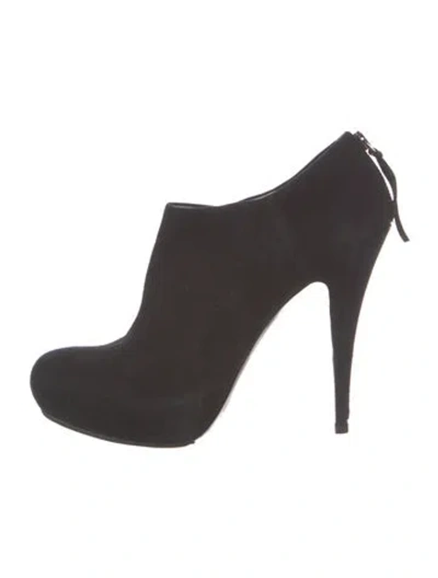 Pre-owned Miu Miu Suede Pumps In Black
