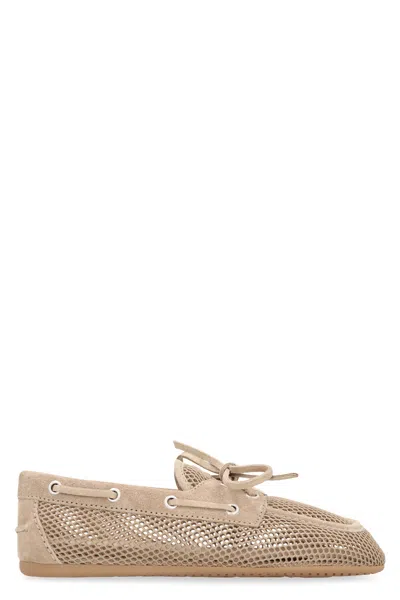 Miu Miu Sueof Loafers In Black