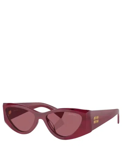 Miu Miu Women's Sunglasses, Mu 06ys In Dark Violet