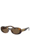 Miu Miu Mu 06zs Havana Sunglasses In Crl