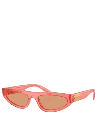 Miu Miu Sunglasses 07zs Sole In Tulip Transparent