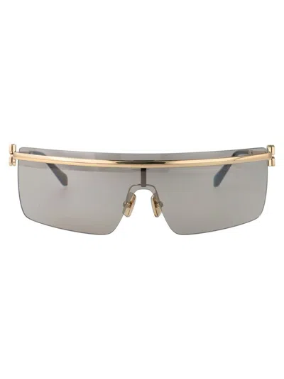 Miu Miu 0mu 50zs Sunglasses In Zvn1i2 Pale Gold