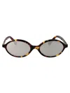 Miu Miu 0mu 04zs 21c40o Havana Mahogany Sunglasses