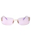 Miu Miu Eyewear Rectangular Frame Sunglasses