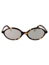 Miu Miu 0mu 04zs 21c40o Havana Mahogany Sunglasses