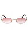Miu Miu Oval-frame Sunglasses