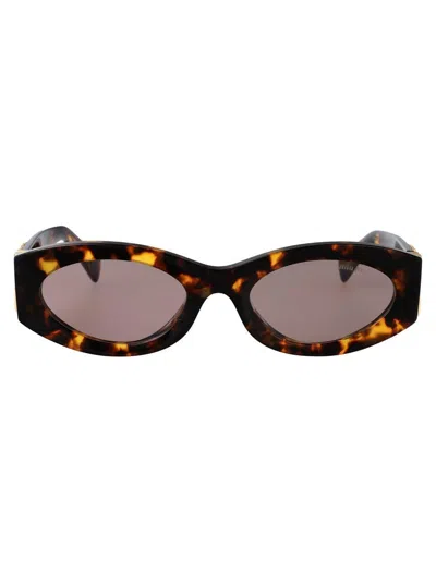 Miu Miu Sunglasses In Brown