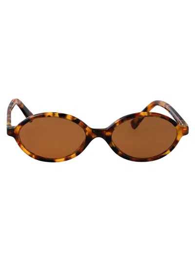Miu Miu Sunglasses In Brown