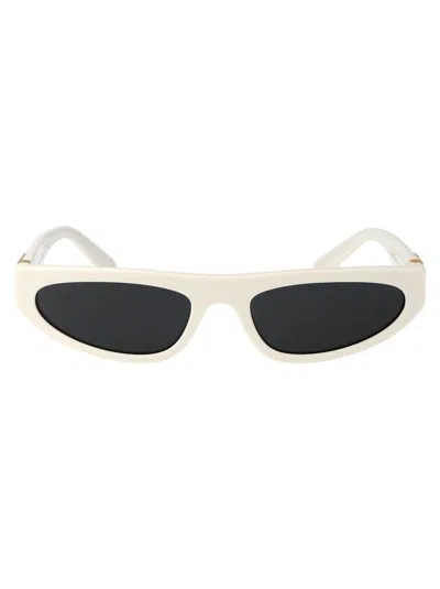 Miu Miu Sunglasses In White
