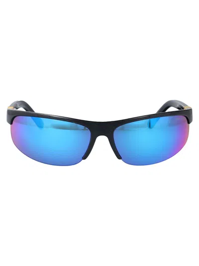 Miu Miu Acetate Sunglasses In Blue