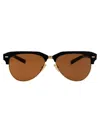Miu Miu Eyewear Aviator Sunglasses In Brown