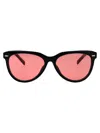 Miu Miu Nero Acetate Sunglasses In Black