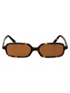 Miu Miu Rectangular-frame Tortoiseshell Acetate Sunglasses In Brown