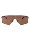 Miu Miu Sunglasses In Gold