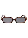 Miu Miu Rectangular-frame Tortoiseshell Acetate Sunglasses In Brown
