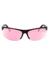 Miu Miu 0mu A02s Sunglasses In Cacao Metallizzato