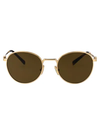 Miu Miu Sunglasses In Gold