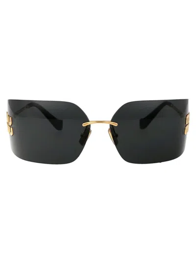 Miu Miu Sunglasses In Gold