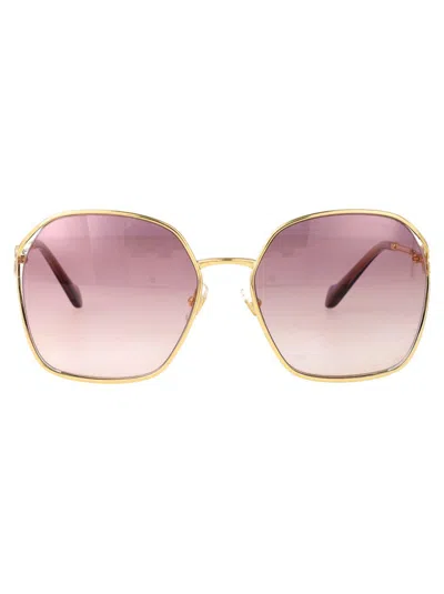 Miu Miu Sunglasses In Gold