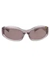 Miu Miu 0mu 14zs Sunglasses In Mauve Trasparent