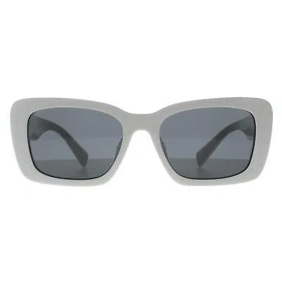 Pre-owned Miu Miu Sunglasses Mu07ys 1425s0 White Dark Grey