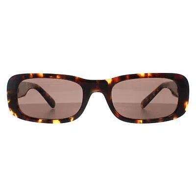 Pre-owned Miu Miu Sunglasses Mu08zs Vau06b Honey Havana Dark Brown