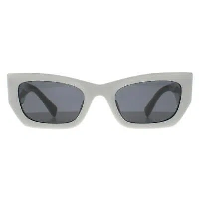 Pre-owned Miu Miu Sunglasses Mu09ws 1425s0 White Dark Grey