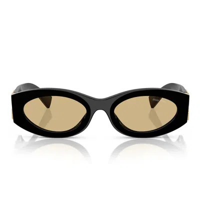 Miu Miu Sunglasses Mu11 W 16 K10 R Black/yellow Women