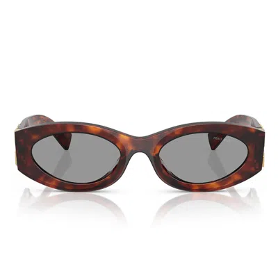 Miu Miu Sunglasses Mu11 Ws 21 C40 O Brown/grey Women