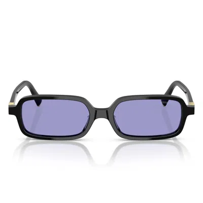Miu Miu Sunglasses Mu11 Z 16 K01 O Black/purple Women In Pink