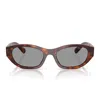 Miu Miu Women's Angular Sunglasses In Brown
