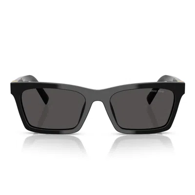 Miu Miu Sunglasses Mua05 S 16 K08 Z Black/grey Women In Pink