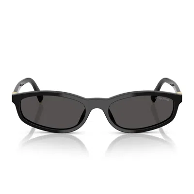 Miu Miu Sunglasses Mua06 S 16 K08 Z Black/dark Grey Women