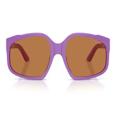 Miu Miu Sunglasses Mua07 S 25 D90 Q Purple/brown Women