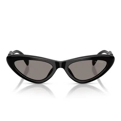 Miu Miu Sunglasses Mub11 Su 16 K80 Q Black/dark Gray Women