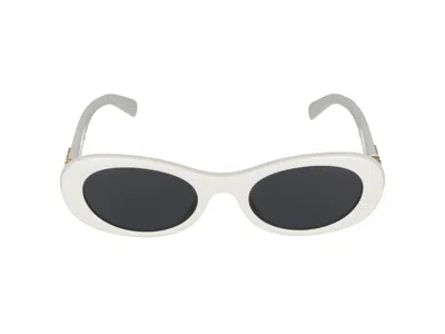 Miu Miu 0mu 06zs Sunglasses In 1425s0 White Ivory