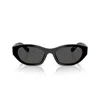 Miu Miu Glimpse Sunglasses In Nero/grigio