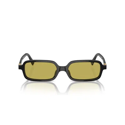 Miu Miu Square-frame Acetate Sunglasses In Black