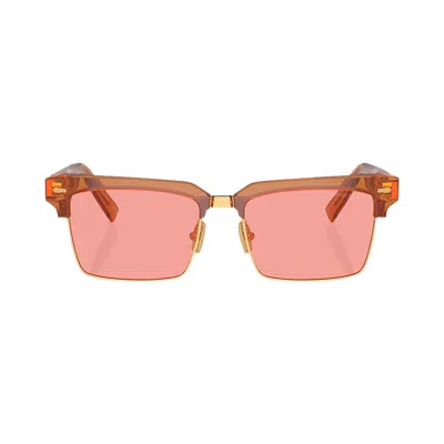 Pre-owned Miu Miu Sunglasses 'orange'