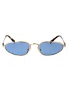 Miu Miu 0mu A52s Sunglasses In Oro Pallido