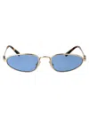 Miu Miu 0mu A52s Sunglasses In Oro Pallido