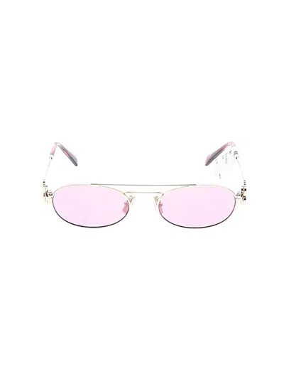 Pre-owned Miu Miu Sunglasses In Pink