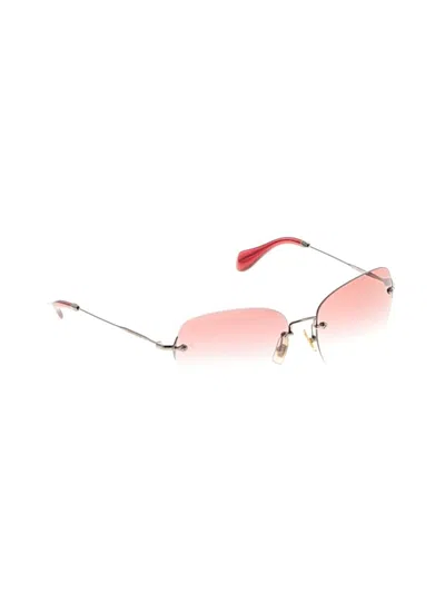 Pre-owned Miu Miu Sunglasses In Pink