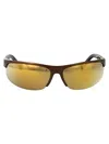 Miu Miu 0mu A02s Sunglasses In Ruggine Metallizzato