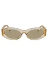 Miu Miu Sunglasses In Sabbia Trasparente